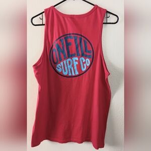 O'Neill Double Sided Surfer Tank Top Red M